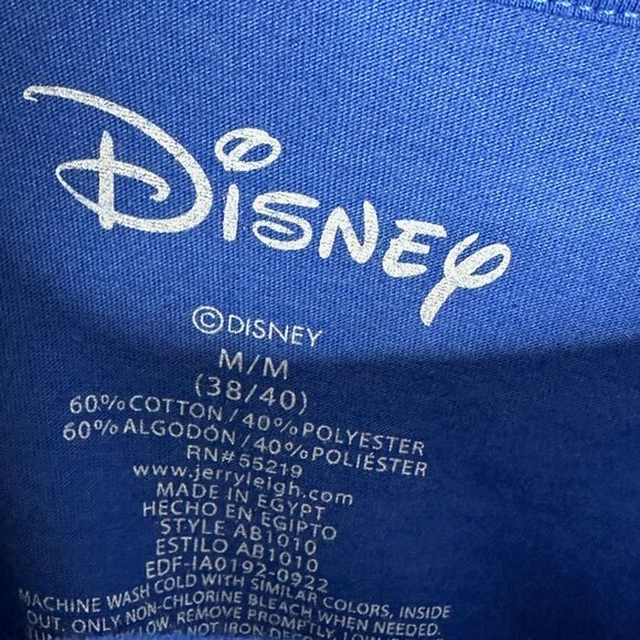 Disney Tee Medium Florida 2023 Mickey Minnie Goofy Pluto Blue Graphic - Picture 3 of 7